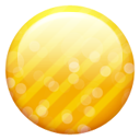 Gold button Icon