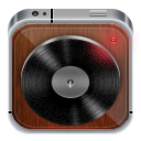music player wood Icon