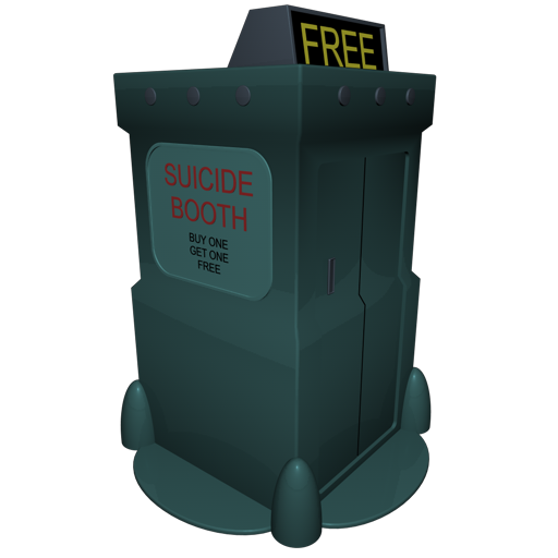Futurama Suicide Booth Icon