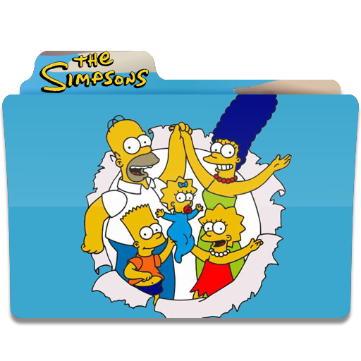 Simpsons Folder 12 Icon