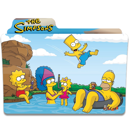 Simpsons Folder 15 Icon