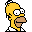 simpsons family homer Icon