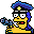 Marge O Rama Officer Marge Simpson Icon