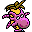 townspeople frink attacking octopus Icon