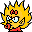 Simpsons Family Fiendish Maggie Icon