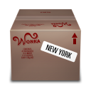 Shipping Box New York Icon