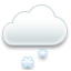 cloud snow Icon