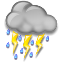 Thunderstorms Icon