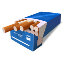 Cigarretes Blue Icon