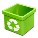 trash green empty Icon