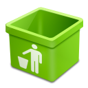 green trash empty Icon