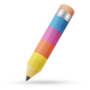 pencil color Icon