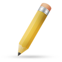 pencil yellow Icon