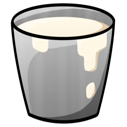 Bucket Milk Icon