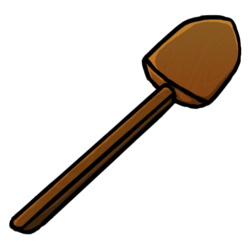 Wooden Shovel Icon