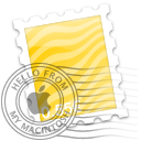 Yellow Waves Icon