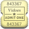 MovieTicket Rounded Icon
