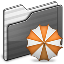 Backup Folder black Icon