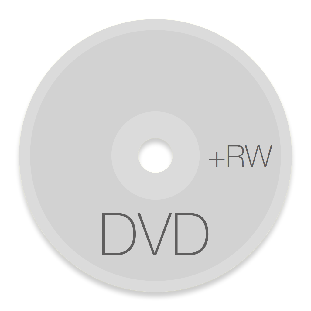 DVD plus RW Icon