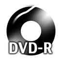 Black DVDR Icon