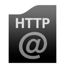 Black HTTP Icon