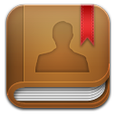 contacts book Icon
