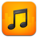 music orange Icon