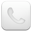 phone white Icon