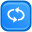 Cycle Blue Icon