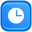 clock 01 Blue Icon