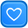 heart Blue Icon