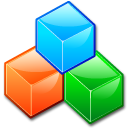 Device blockdevice cubes Icon