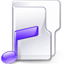 Filesystem folder music Icon