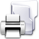 Filesystem folder print Icon