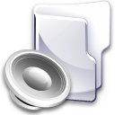 Filesystem folder sound Icon