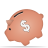 money piggy bank Icon