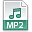 file extension mp 2 Icon