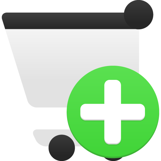 Shopping cart add Icon
