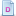 blue document attribute d Icon