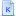 blue document attribute k Icon