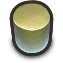 Green Cylinder Icon