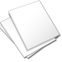 Documents white Icon