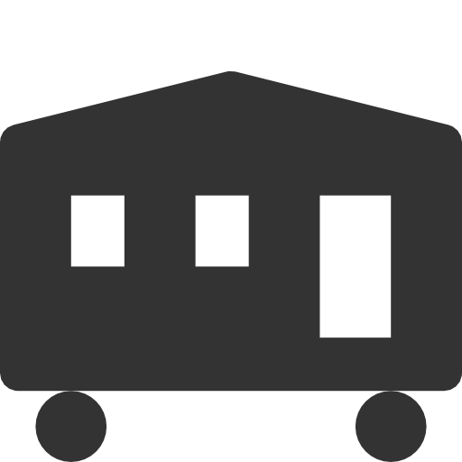 Accommodation Mobile home Icon