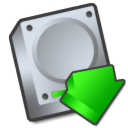 Harddrive downloads Icon