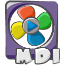 filetype movie mdi Icon