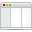 Window App Splitscreen 3Columns Icon
