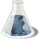 Gray apple Icon