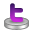 Twitter Purple Icon
