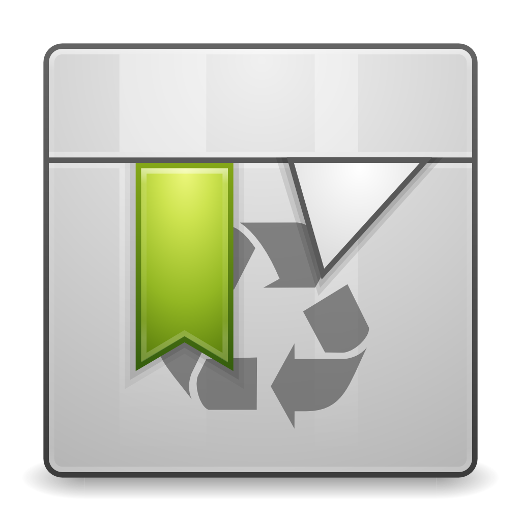 Places user trash full Icon