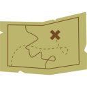 Treasure map Icon